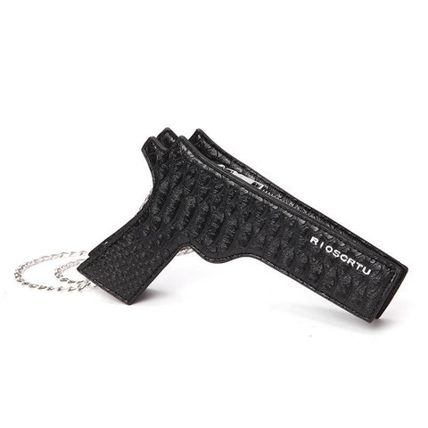 Chain Pistol Shape Bag